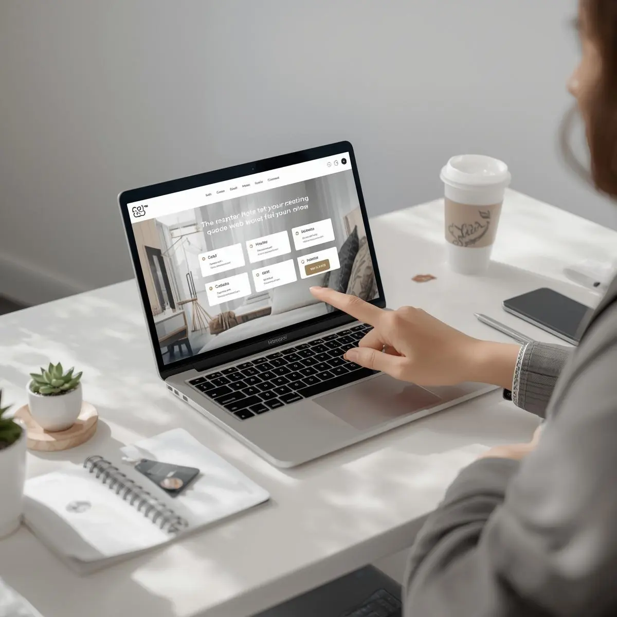 Get started with Otel Spider's hotel website design